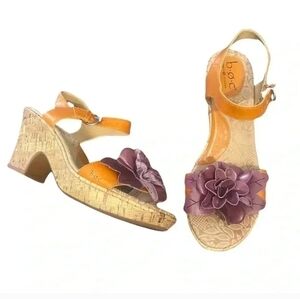 B.O.C Flower Cork Sandals